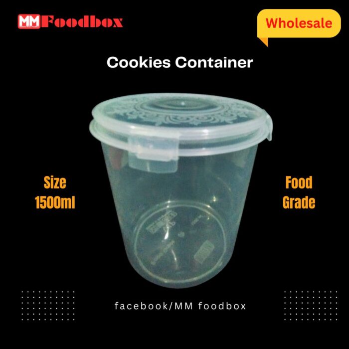 Cookies Container, Food Grade - Image 1